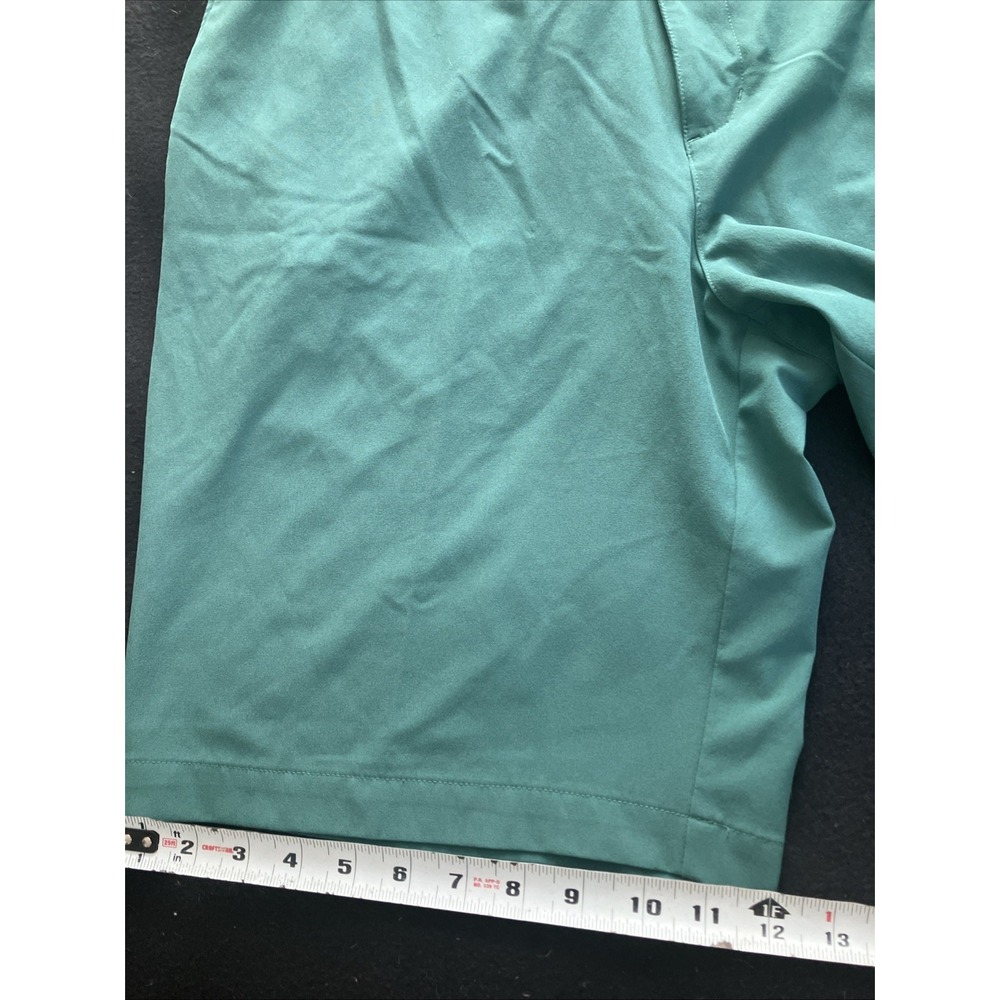 Adidas Mens Size 40 10" Golf Shorts Green - Picture 6 of 10